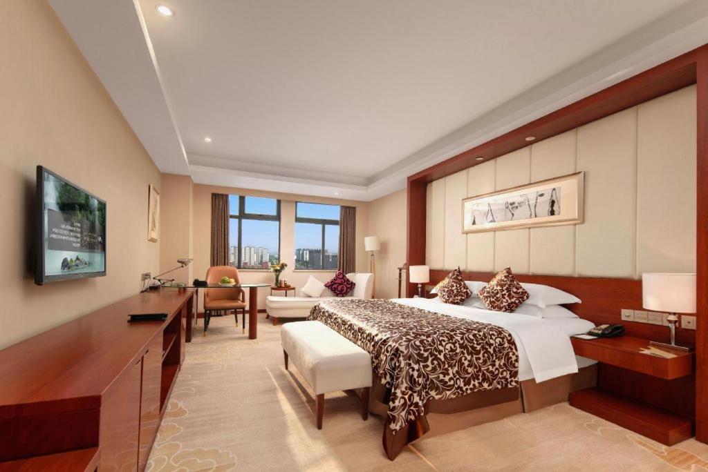 Grand Metropark Hotel Shangqiu Exterior foto