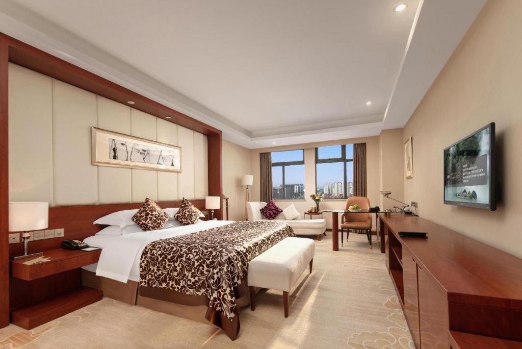 Grand Metropark Hotel Shangqiu Exterior foto